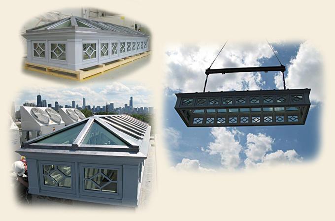 Glass Roof Installation